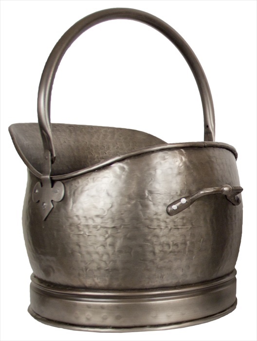 Large Only Classic Scuttle Antique pewter Finish - Click Image to Close